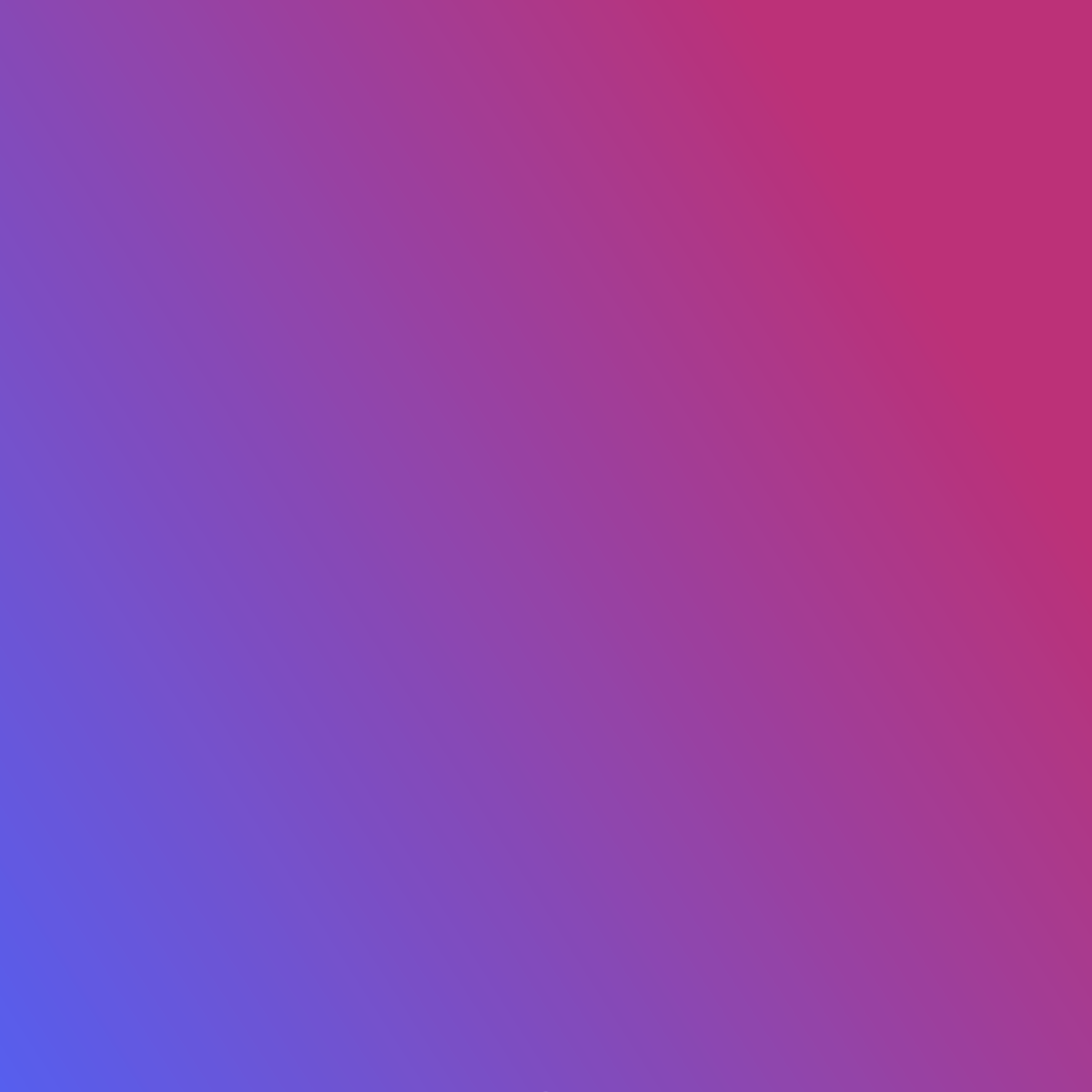 Pink and blue gradient square.